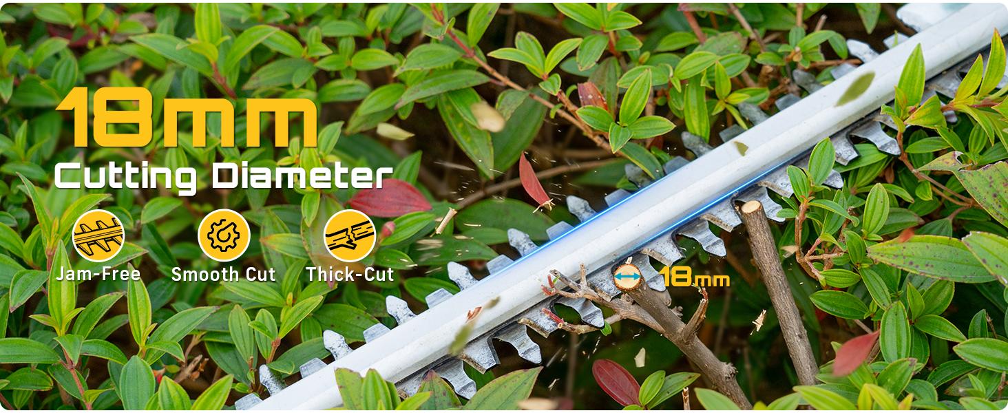 SEESII Cordless Hedge Trimmer & Leaf Blower Kit,With 20" Dual-Action Blade And 2 Speed Modes, 2 Pcs 4.0Ah Batteries, Yard Cleanup Fast & Powerful, Long Battery Life, Safe & Lightweight for Full Garden Upkeep HC100