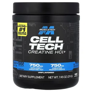 MuscleTech Cell Tech™ Creatine HCL+, Unflavored, 7.45 oz (211 g)