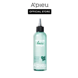 [MISSHA Official] A'pieu Mint Scalp Hair Vinegar 200ml - Clarifying & Hydrating Hair Care for Oily Scalp - pH Balanced & Grease Control