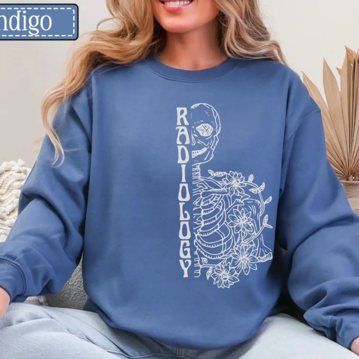 Radiology Sweatshirt • Skeleton Radiology Gifts • X-ray Technologist Sweater • RAD Tech Crewneck • Radiologist • Radiology Graduation Gifts