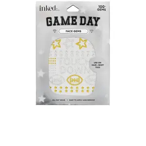 INKED by Dani Face Gems in Gold & Silver