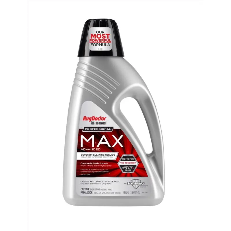 Rug Doctor MAX Carpet & Upholstery Cleaner Liquid Concentrate - Household Items, 1036181 Model, 48 oz Container, Pack of 6, Bissell-Compatible