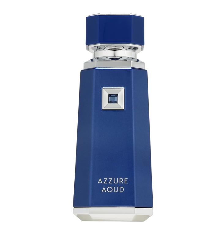 Fragrance World French Avenue Azzure Aoud Eau de Parfum for Men 3.4fl oz 100ml - Sophisticated Olfactory Masterpiece with Eastern Oud & Mediterranean Notes