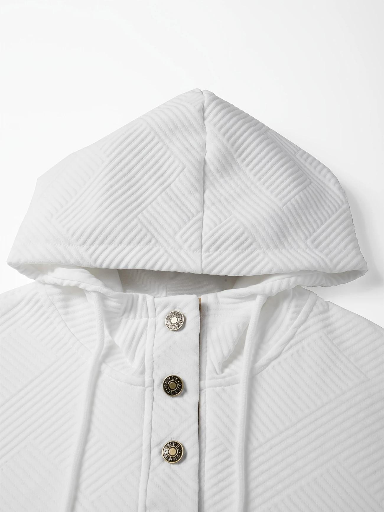 Men's casual fashion suit knitted jacquard sweatshirt and pants two-piece set