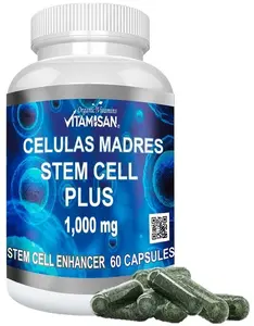 NEW STEM CELL ENHANCER 60 CAPS, REGENEX CELULAS MADRES MADRE 1000 mg