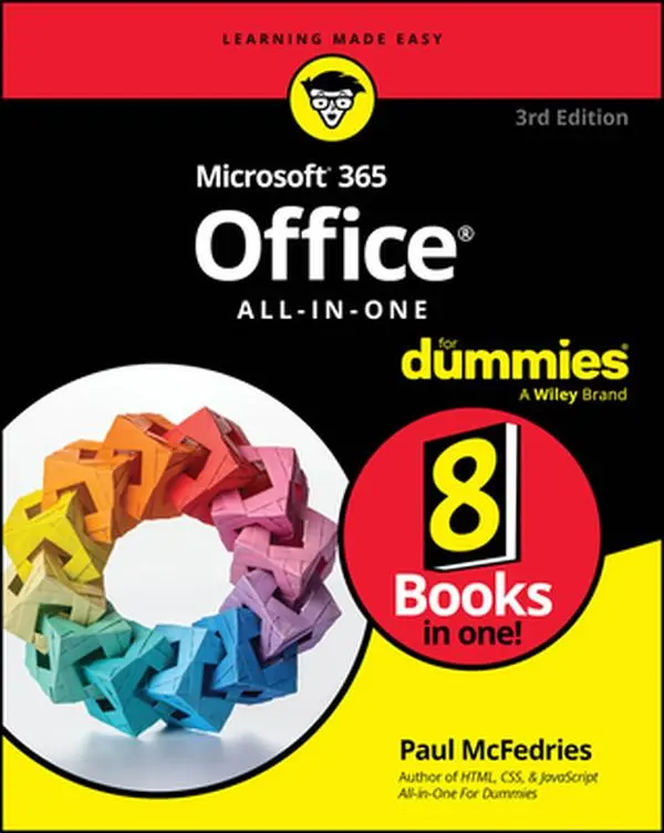 Microsoft 365 Office All-In-One for Dummies -- Paul McFedries, Paperback