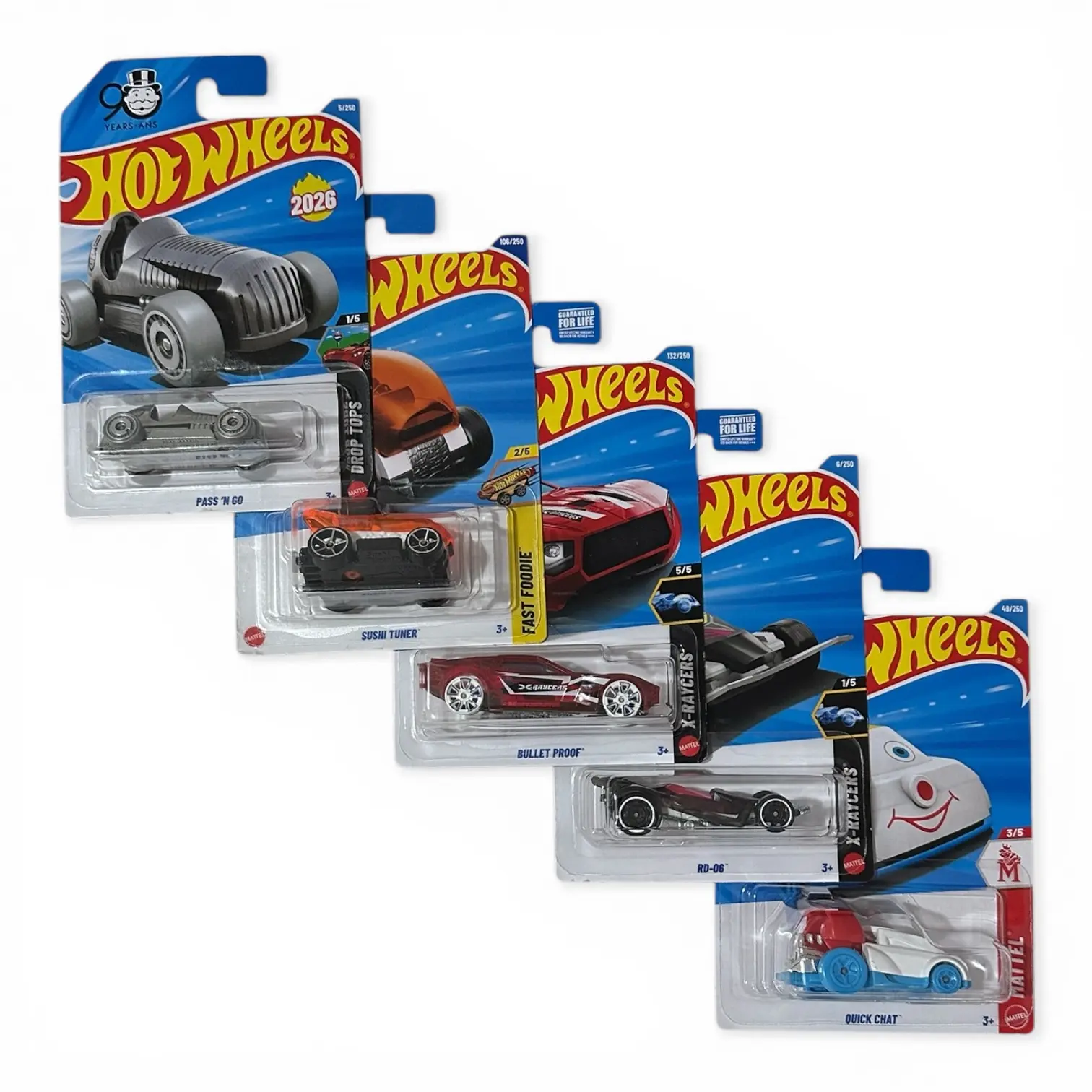 Hot Wheels Kids' Basic Mainlines Fantasy Diecast Metal Cars - 1:64 Scale Collectible Car Kit - Collectible Blister Card Packaging, Diecast Metal Car