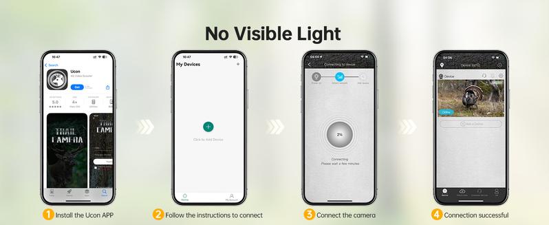 4G Remote Hunting Camera with GPS, 1.6K HD Night Vision, 0.1s Ultra-Fast Trigger, Clear Night Imaging, IP67 Waterproof, Built-in GPS Tracking, Suitable for Wildlife Monitoring / Hunting / Farm Security. Survival Kit
