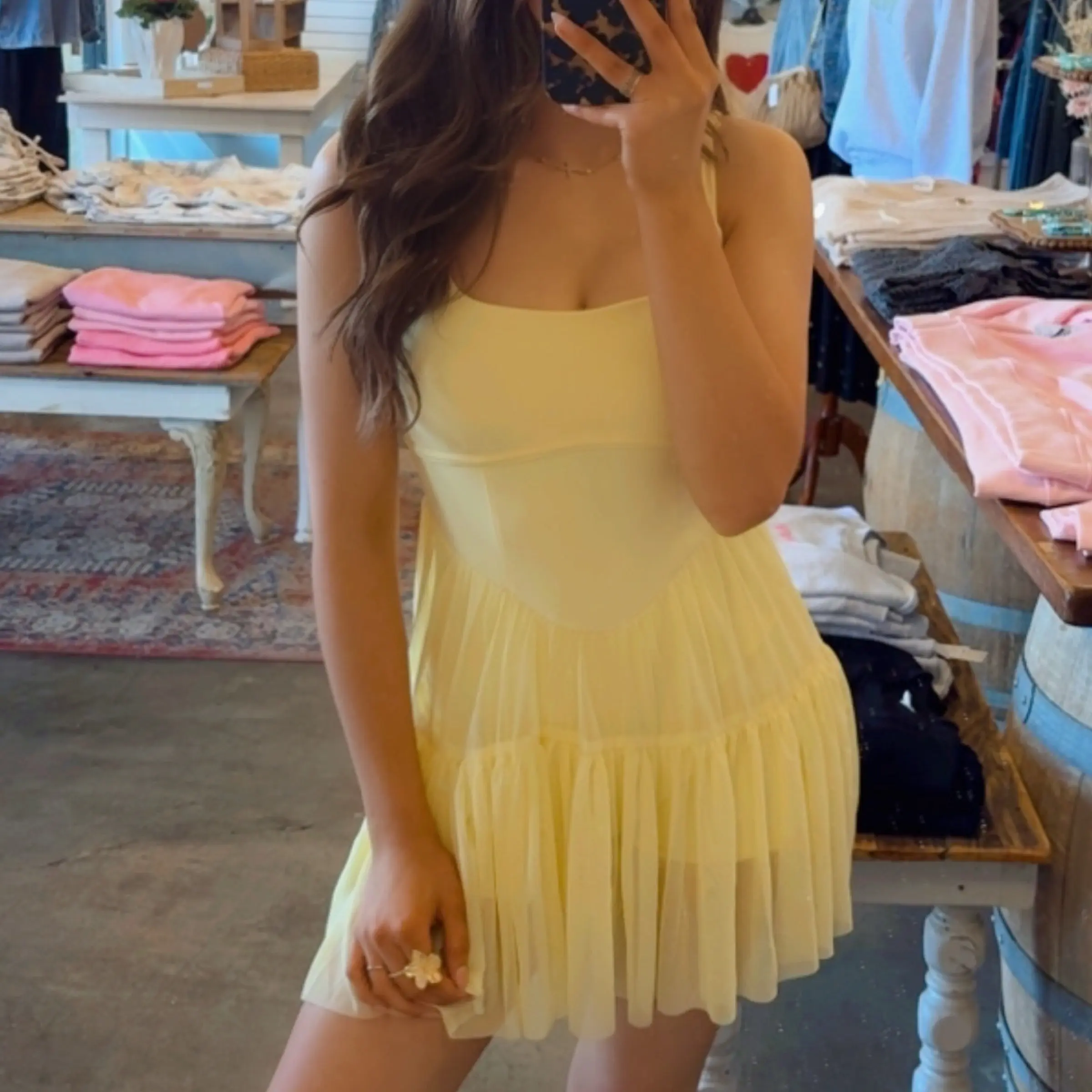 Athletic Dress Yellow - TikTok Shop