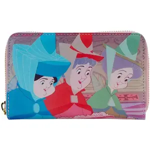 Loungefly Disney Sleeping Beauty Princess Scene Zip-Around Wallet