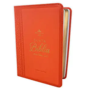 Biblia Portatil Letra Grande 12 puntos RV1960 imit piel coral clasica
