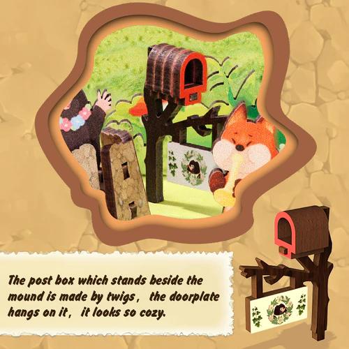 CUTEBEE DIY 3D Book Nook Kit Mole’s Apartment – Miniature Wooden Animal Apartment Dollhouse, Handmade Tiny House Bookshelf Insert with LED Light | Holiday, Christmas and Black Friday Gift CUTEBEE DIY 3D Book Nook Kit Mole’s Apartment – Miniature Wooden Animal Apartment Dollhouse, Handmade Tiny House Bookshelf Insert with LED Light | Holiday, Christmas and Black Friday Gift