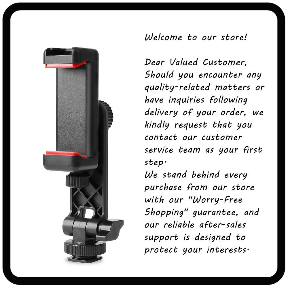 Phone holder with Cold Shoe Mount, Camera Hot Shoe UniversalCell Adapter Support Free AdjustmentJoints,Phone Tripod Mount for iphone17 Pro/MAX,for Samsung Galaxy and Other Phones Accessories Smartphone(Android Cellphone)#Easter Day