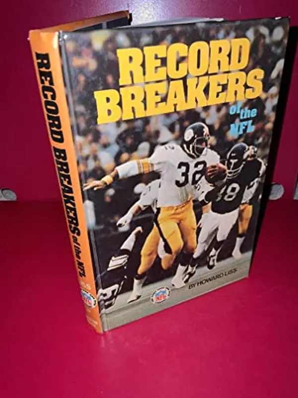 Used NFL Performance Book - Record Breakers (Punt, Pass & Kick Library) by Howard Liss, Hardcover