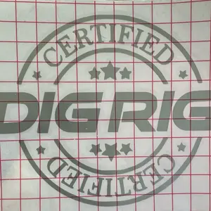 Dig Rig vinyl decal