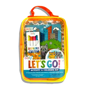 Let's Go! Activity & Coloring Kit - Kitty in the City
