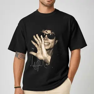 Michael Jackson Tee Unisex t-Shirt, Pop Tee, Music Fans Shirt, Michael Jackson Merch, Gift for fans, Y2K Womenswear Graphic Tee Top Crewneck Apparel