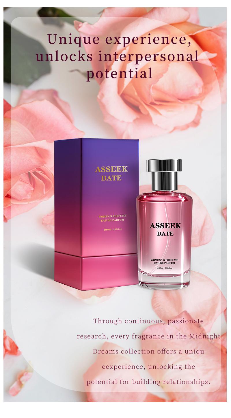 ASSEEK Women's Perfume, Long Lasting Fragrance for Women, Floral and Fruity Scented Perfume, Daily Fragrance,2.71oz（80ml） Rose yara perfume penhaligon halfeti perfume madagascar vanilla mac turquatic perfume
