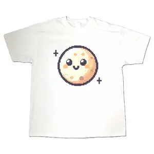 An Awesome Day Moon Shirt Casual Summer Wearing Cute Vibe Unisex Heavy Cotton Short Sleeve White T-Shirt