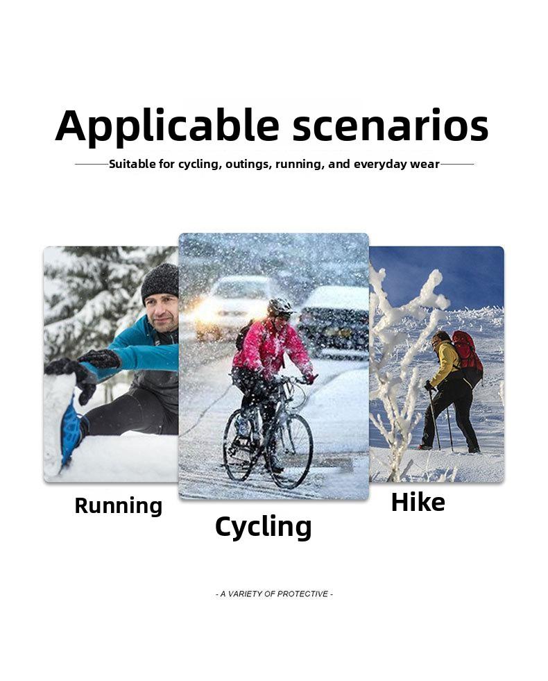 Outdoor Waterproof Gloves Touchscreen Compatible Winter Gloves for Men and Women Windproof and Warm Suitable for Cycling Unisex