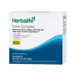 Herbalife Core Complex Daily Omega-3 CoQ10 Plant Sterol Supplement Packets B Vitamins Antioxidant Support for Healthcare - Edible