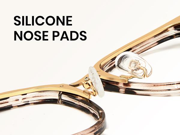 Cyxus Anti Blue Light Glasses for Women-Lightweight Small Face, Nose Friendly for Round Face,Metal Frame TR90,Oversized Cat Eye ,Blue Light Filter,Block harmful rays, Work Office Home Gaming，For Unisex HD High Quality Eyewear Non Prescription - 8169