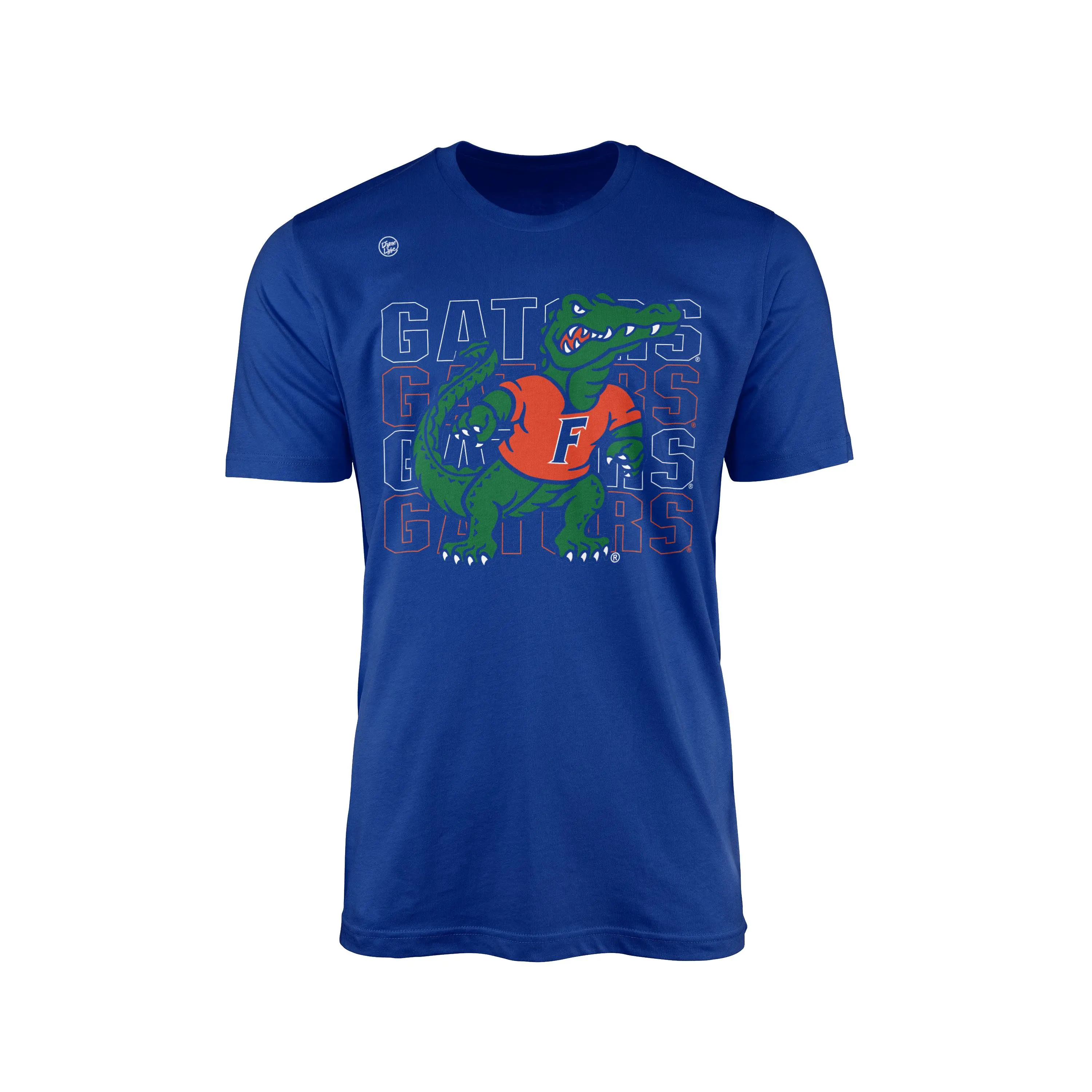 Men's 100% Cotton Jersey T-Shirt with Original Stacked Graphic, Short-Sleeve Crew Neck Menswear Top, Tops