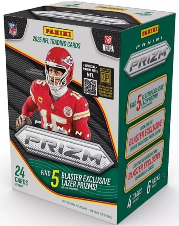 2025 PRIZM Football Card Blaster Box