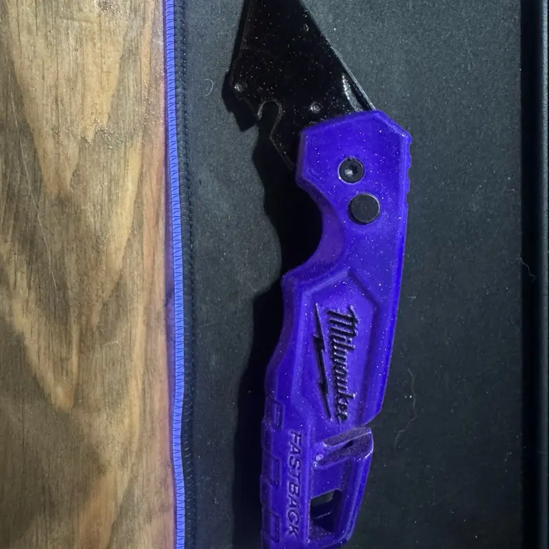 *LIMITED STOCK** CUSTOM POWDERCOATED MILWAUKEE KNIFE!!! ***READ DESCRIPTION***