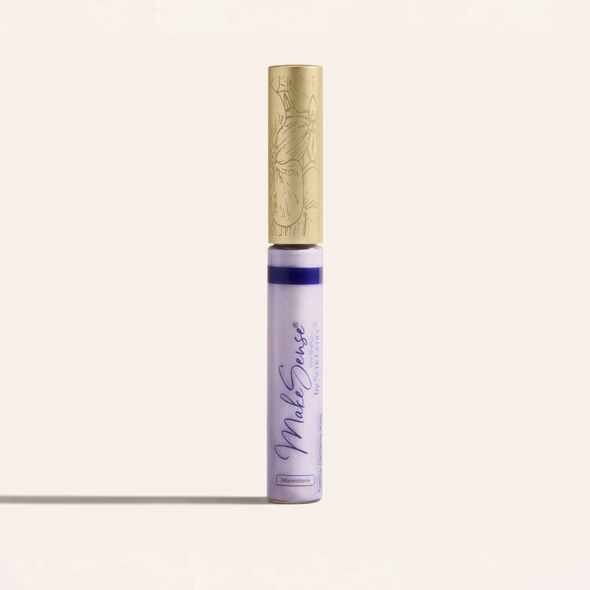 MakeSense Pearlizer Highlighter Wand – Cream Liquid Highlighter, Buildable Glow, Long-Lasting, Water-Resistant & Lightweight