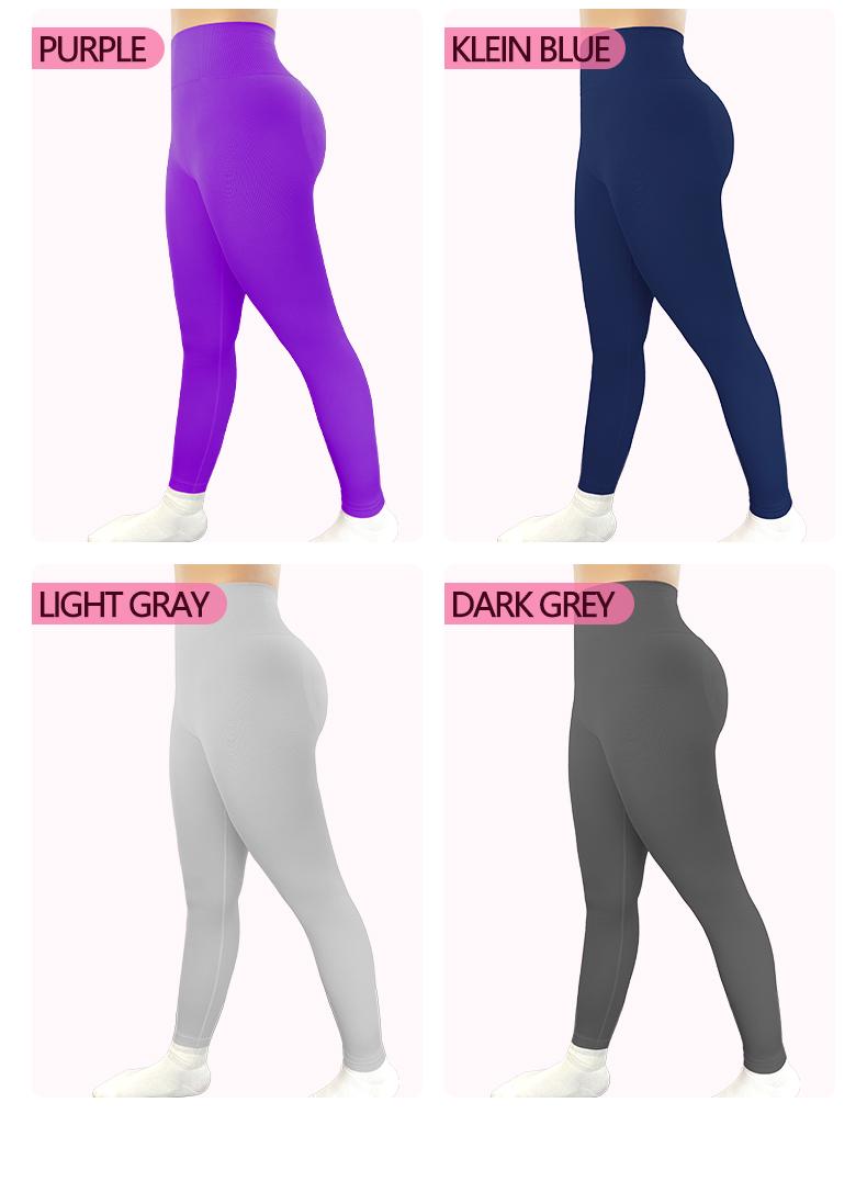 SUOVADUN CK8003 Women's High-Waist Seamless Yoga Leggings Quick Dry Stretchy Activewear Pants for Fitness Workout Casual Attire Soft Breathable Moisture Wicking Hip Lift Athleisure Y-Shaped Tummy-Control Slim Legs