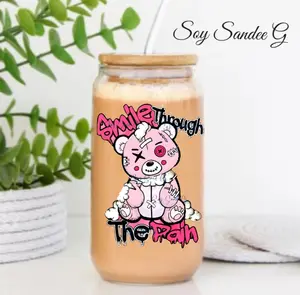 Smile Through the Pain - UVDTF Decal for cups/hard surfaces