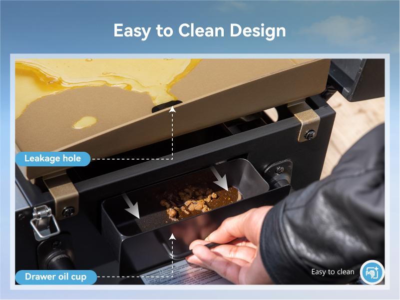 Kitchen Academy 27 Inch Flat Top Grill with Ceramic Coated Cast Iron Pan, 3-Burner Propane Gas, Nonstick Design, Stainless Steel Barbecue Home Food Kitchenware