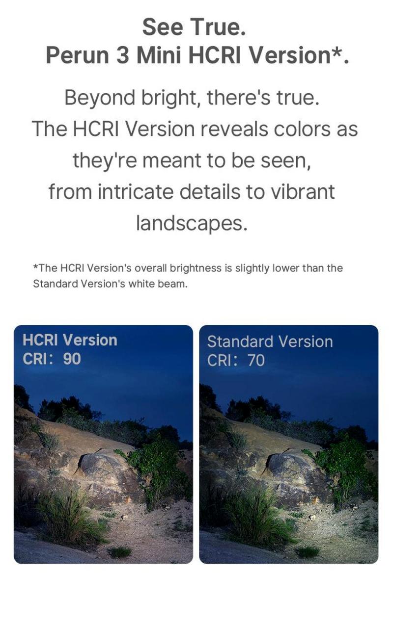 Olight Perun 3 Mini Headlamp & Flashlight with Red and White Light