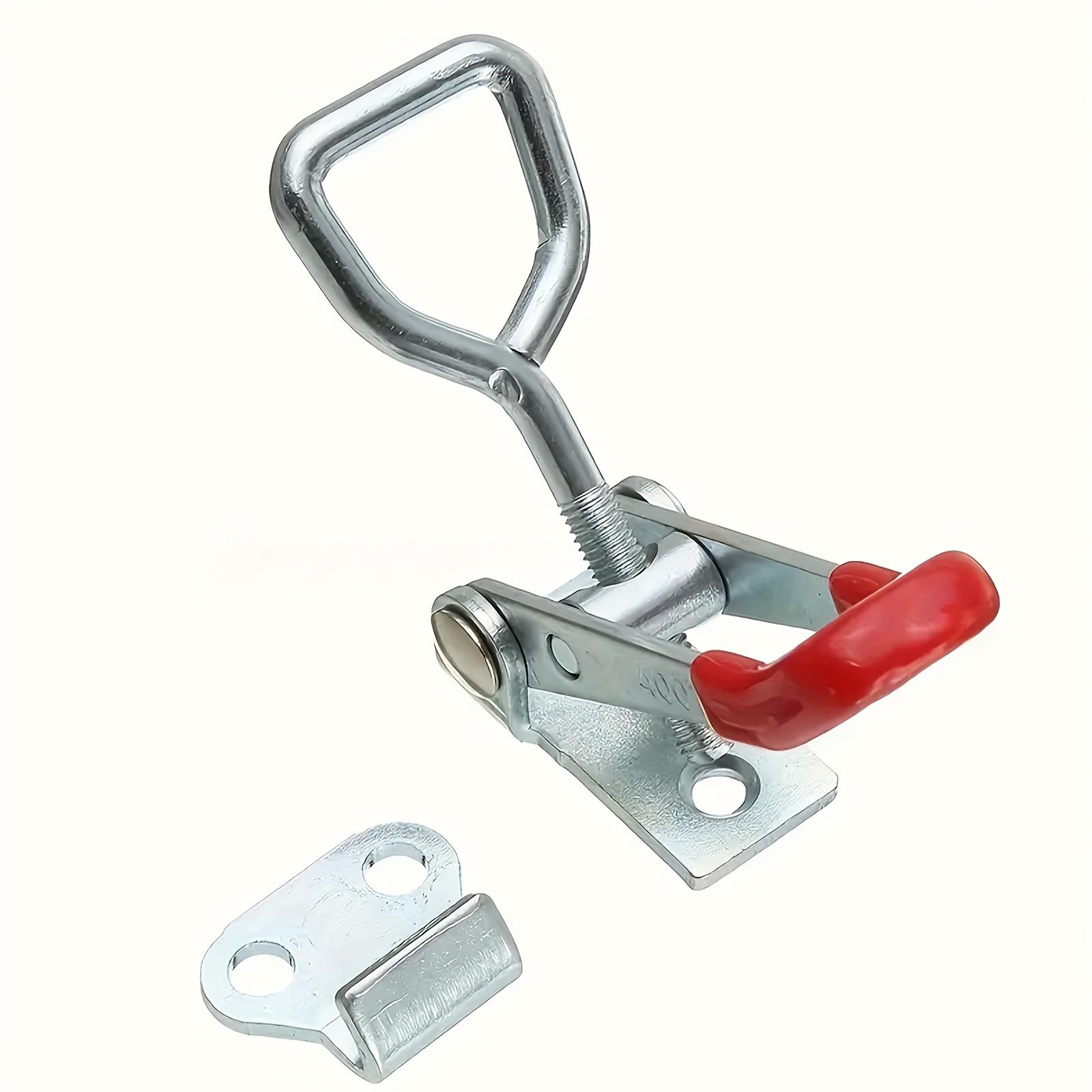 Industrial Strength Toggle Latch Clamps Set of 4 Adjustable 330 Lbs Load for Covers Toolboxes Smoke Proof Design