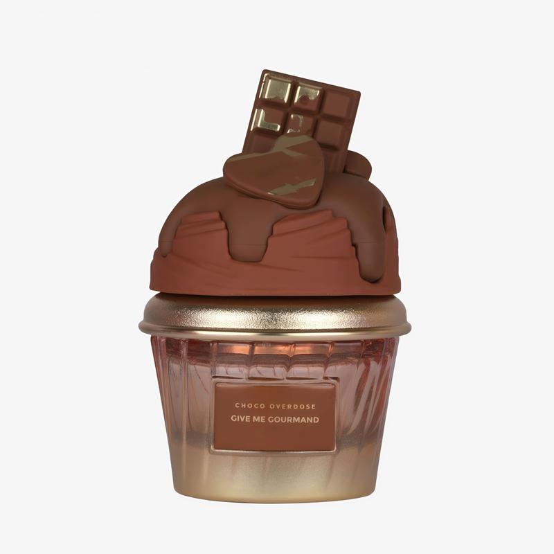 Choco Overdose Give Me Gourmand Collection 75ml Perfume Spray with Dark Chocolate Fudge & Caramel Scent for Daily Use or Special Occasions Cozy Gift Idea long lasting perfume