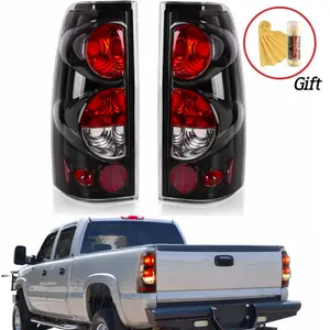【Buy 1 Gift 1】A Pair Tail Lights for Chevy 1500 2500 3500 1999-2006 for GMC Sierra 99-03 Tail Lights