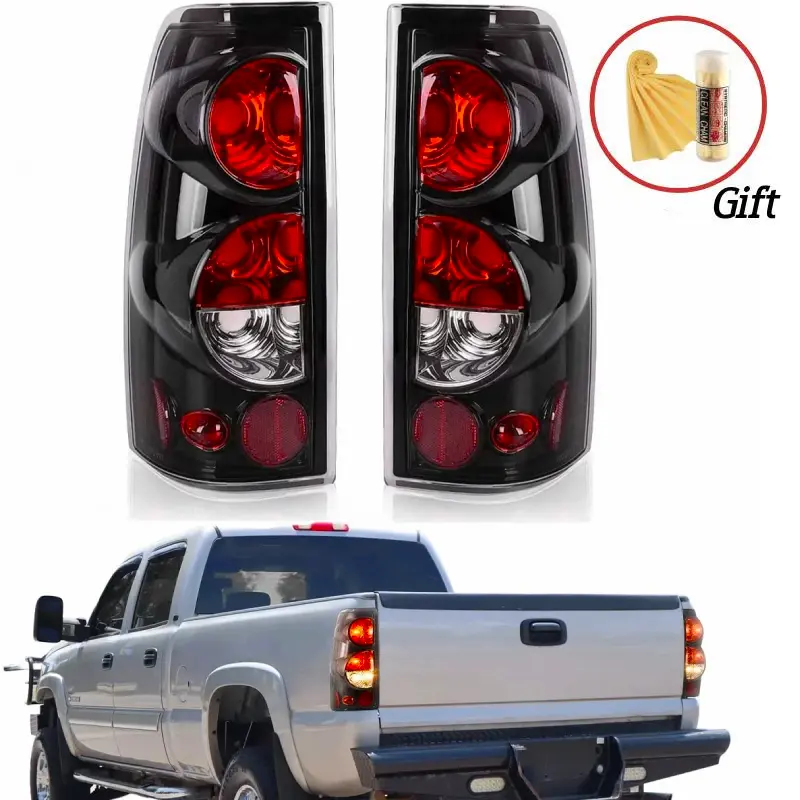 【Buy 1 Gift 1】A Pair Tail Lights for Chevy 1500 2500 3500 1999-2006 for GMC Sierra 99-03 Tail Lights,summervibes