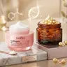 2PCS Collagen Nicotinamide & Vitamin C Capsule Cream Combo Set | Advanced Moisturizing & Firming Formula | Deep Hydrating K-Beauty Facial Care for All Skin Types