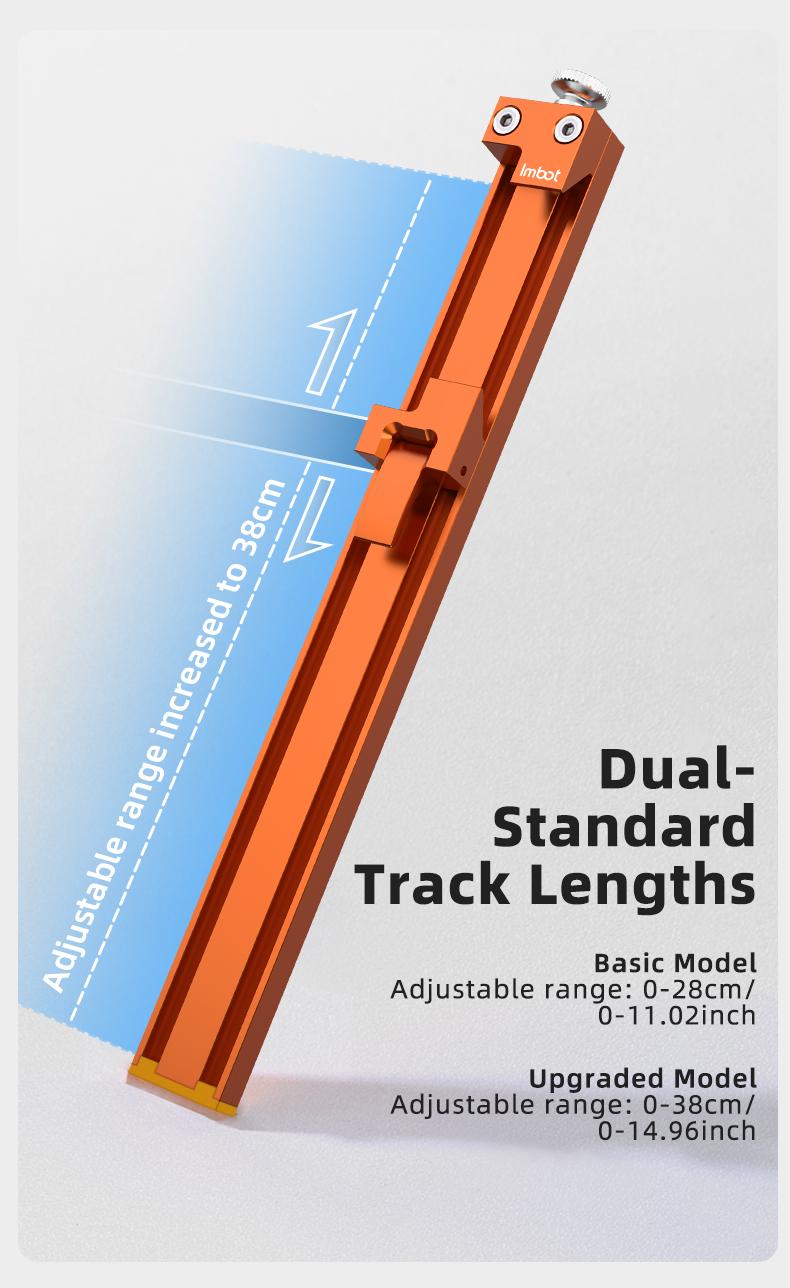 IMBOT Circular Saw​Fence Guide Rail Aluminum Alloy Material Accessories Adjustable Guide Rail​with Locking mechanism for​Unmatched Precision & Straight Cuts