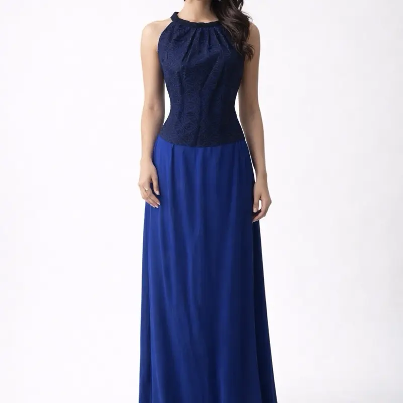 Vestido Artesanal Flor de Oaxaca – Bordado con Hilo de Seda