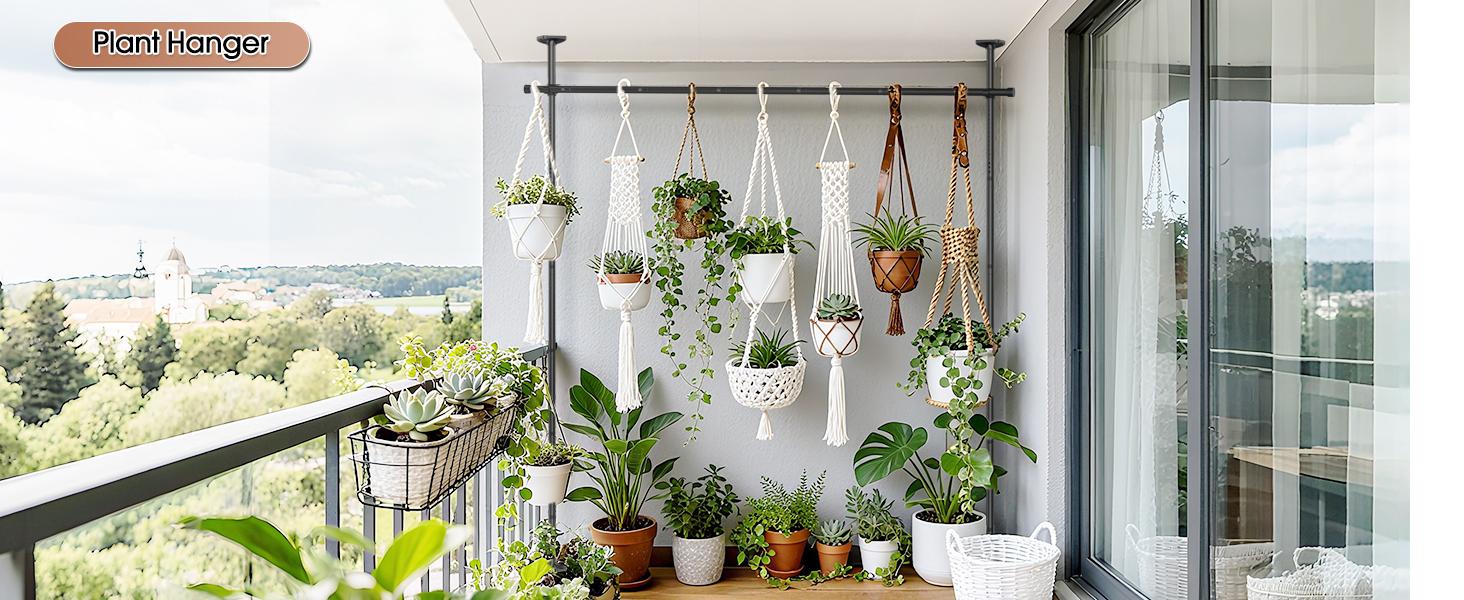 Room Divider Curtain Rod - Adjustable 4-10ft Heavy Duty Room Divider Curtain Rod | No Drilling Wall Divider for Room Separation | Freestanding Tension Curtain Stand 28-171 inch Wide Partition Space Separator Interior Decoration Accessories