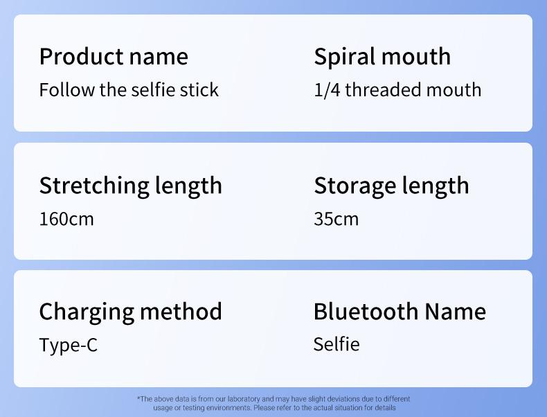 INFOJIFA Auto Face Tracking Tripod 360°  Rotatable Stainless Steel Stand with Remote & Gesture Control for iPhone Camera TikTok Vlog Streaming Video Selfie