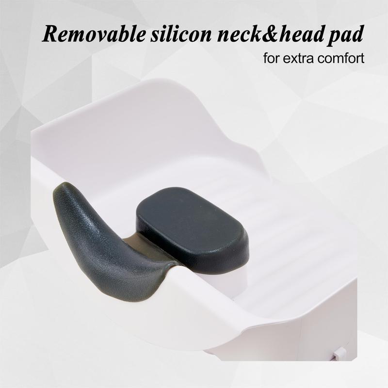 Portable Shampoo Basin for Children,The Elderly,Pregnant Woman,Friends Tear Free Hair Wash at Home(Pink)