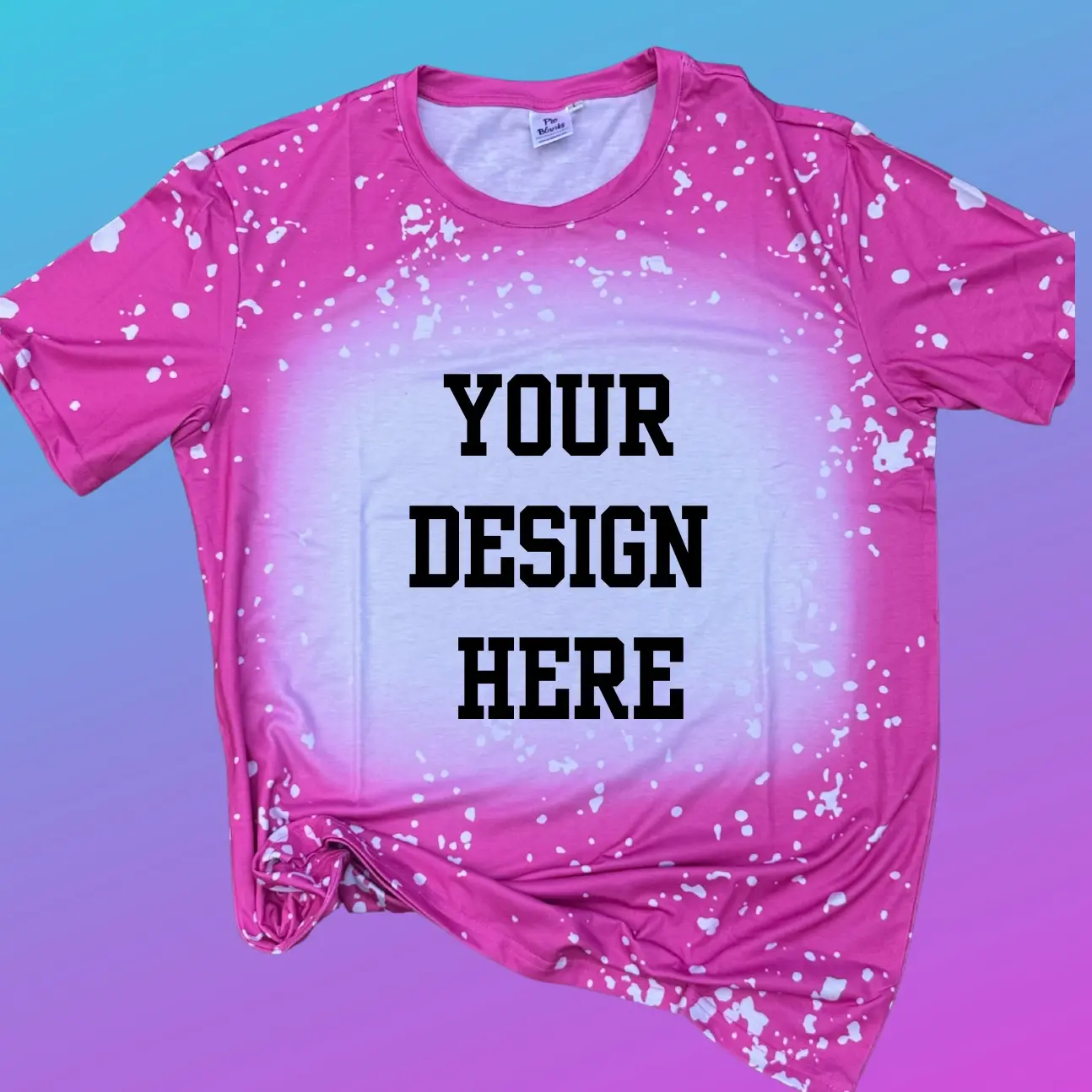 Bleached Custom T Shirt