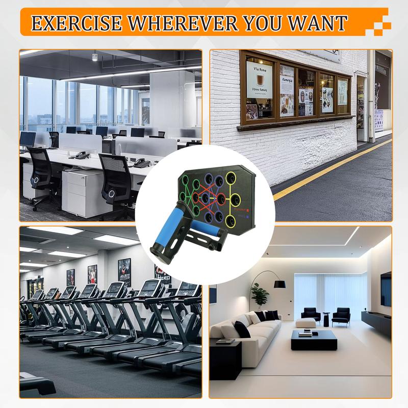 5-in-1 Push-up Training Board – Portable Home Gym System for Chest & Abdominal Muscle Workout, Suitable for Men & Women