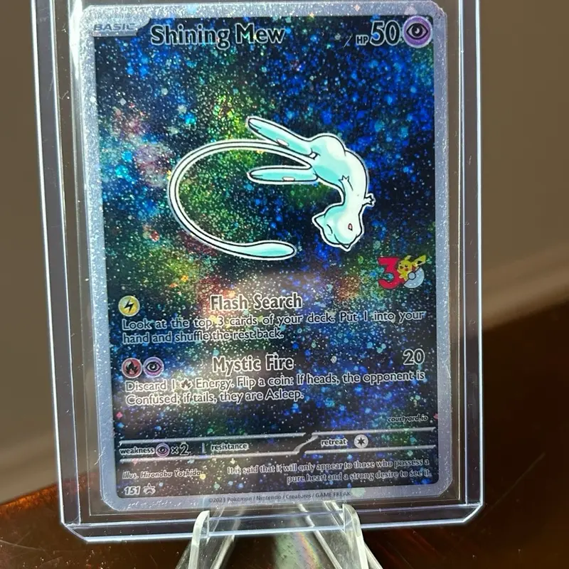 Mew 30th Anniversary  Custom Made TCG Card - TikTok Shop