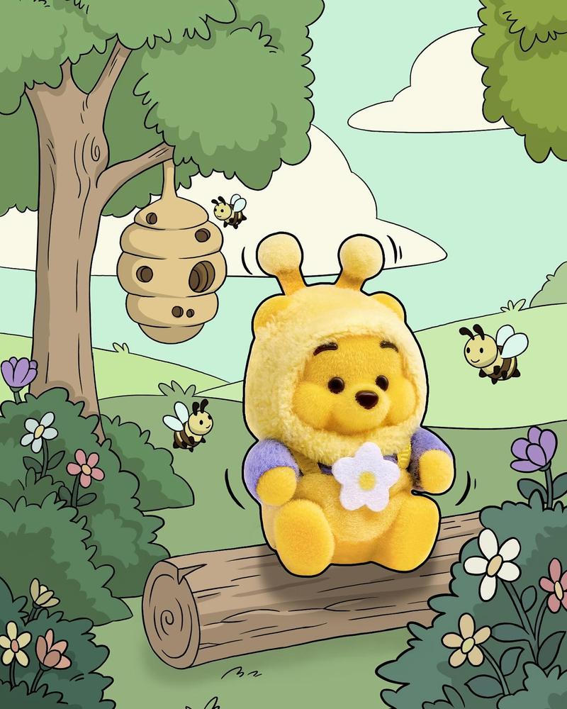 Disney Winnie the Pooh Heart Garden Series Figure Vinyl Blind Box - Cute and Soft Plush Toy, Perfect for Hanging on Bags, Keys or Backpacks. A Lovely Gift for Any Occasion Disney Winnie the Pooh Heart Garden Series Figure Vinyl Blind Box - Cute and Soft Plush Toy, Perfect for Hanging on Bags, Keys or Backpacks. A Lovely Gift for Any Occasion