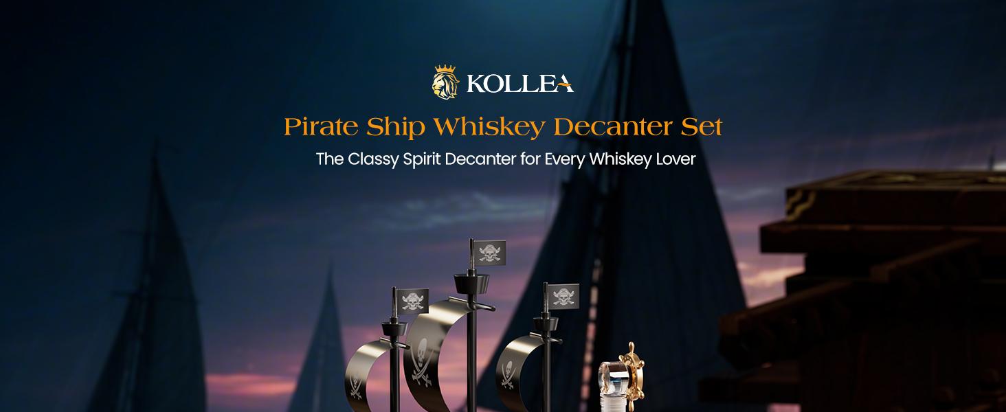 Gifts for Men Dad, Pirate Ship Whiskey Decanter Set with 2 Glasses, for Home Bar, Funny Gift Ideas for Him, Husband, Father, Boyfriend, Anniversary, Sailor & Captain, Sailor Enthusiast liquor for Bar, dispenser Gifts for Men Dad, Pirate Ship Whiskey Decanter Set with 2 Glasses, for Home Bar, Funny Gift Ideas for Him, Husband, Father, Boyfriend, Anniversary, Sailor & Captain, Sailor Enthusiast liquor for Bar, dispenser