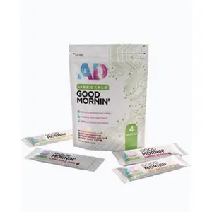 Good Mornin'-Variety 4 Pack - Includes Crisp Apple Juice, Iced Tea, Summer Fruits, and Orange Juice Stickpacks for Sampling - Vitamin, Healthcare